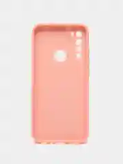 Алый силиконовый чехол с защитой камеры Xiaomi Redmi Note 8 21 рисунком,из органического стекла