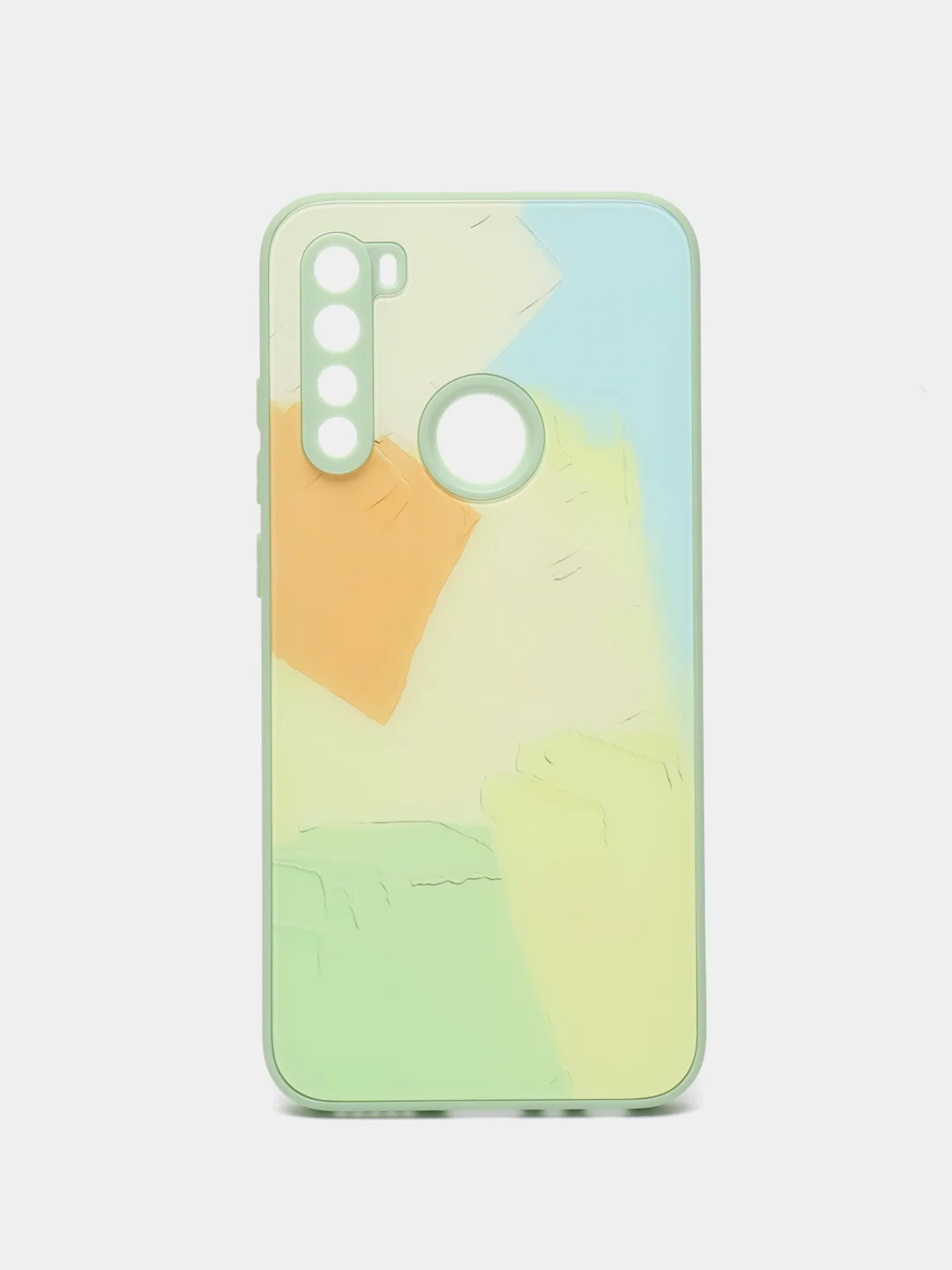 Золотой силиконовый чехол с защитой камеры Xiaomi Redmi Note 8 21 рисунком,из органического стекла