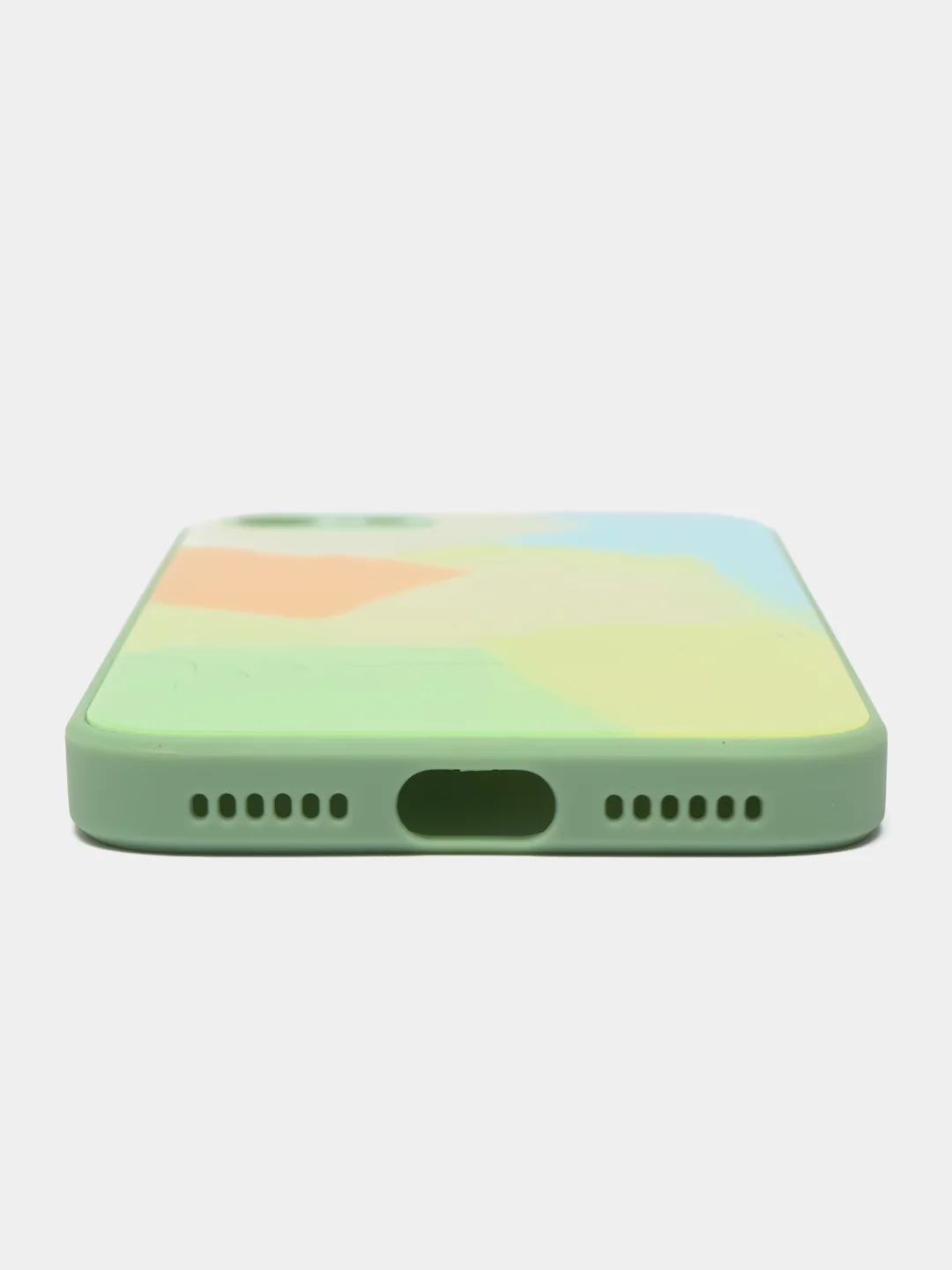 Золотой силиконовый чехол с защитой камеры для iPhone 7, 8, 13/Pro/Max,с рисунком из органического стекла