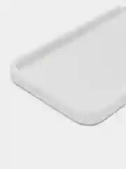 Белый силиконовый чехол с защитой камеры для iPhone 7, 8, 13/Pro/Max,с рисунком из органического стекла