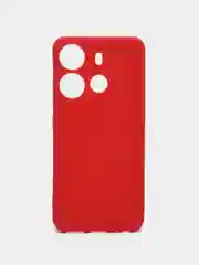 Вишнёвый чехол для Tecno Spark Go 2023 и Tecno Pop 7 Pro силиконовый, матовый, с защитой камеры