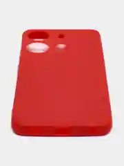 Вишнёвый чехол для Tecno Spark Go 2023 и Tecno Pop 7 Pro силиконовый, матовый, с защитой камеры
