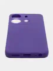 Фиолетовый чехол для Tecno Spark Go 2023 и Tecno Pop 7 Pro силиконовый, матовый, с защитой камеры