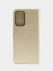 Золотой чехол-книжка с магнитной застежкой для Samsung Galaxy A73, Самсунг Галакси А73