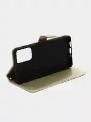 Золотой чехол-книжка с магнитной застежкой для Samsung Galaxy A73, Самсунг Галакси А73