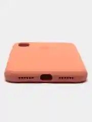Манго чехол для iPhone 12, 7+, 12 Pro Max, 11 Pro Max, XS Max, Silicone Case, с закрытым низом