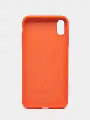 Оранжевый чехол для iPhone 12, 7+, 12 Pro Max, 11 Pro Max, XS Max, Silicone Case, с закрытым низом