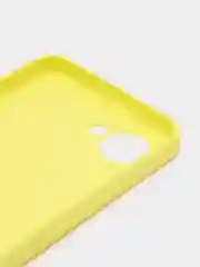 Лимонный чехол для Realme C30 / C30S / Narzo 50i PRIME / Реалми  силиконовый, матовый, прозрачный