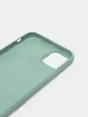 Бирюзовый чехол для iPhone 11, 6S, 7, 8, XR, 7+, XS Max, 11 Pro Max, Silicone Case, с открытым низом