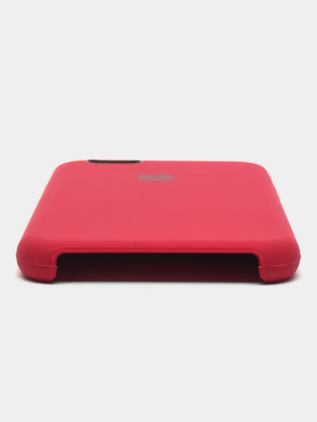 Бордовый чехол для iPhone 11, 6S, 7, 8, XR, 7+, XS Max, 11 Pro Max, Silicone Case, с открытым низом