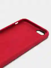 Бордовый чехол для iPhone 11, 6S, 7, 8, XR, 7+, XS Max, 11 Pro Max, Silicone Case, с открытым низом