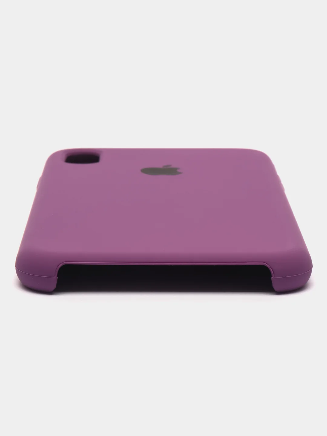 Пурпурный чехол для iPhone 11, 6S, 7, 8, XR, XS, 7+, 11 Pro Max, с открытым низом, Silicone Case