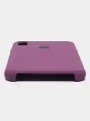 Пурпурный чехол для iPhone 11, 6S, 7, 8, XR, XS, 7+, 11 Pro Max, с открытым низом, Silicone Case