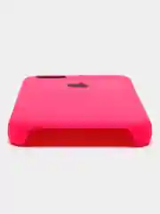 Фуксия чехол для iPhone 11, 6S, 7, 5, XR, XS, 7+, 11 Pro Max, с открытым низом, Silicone Case