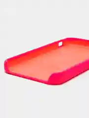 Фуксия чехол для iPhone 11, 6S, 7, 5, XR, XS, 7+, 11 Pro Max, с открытым низом, Silicone Case