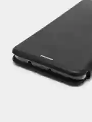Угольный чехол-книжка Xiaomi Mi Note 10 Lite (Сяоми Ми Нот 10 Лайт)