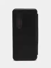 Угольный чехол-книжка Xiaomi Mi Note 10 Lite (Сяоми Ми Нот 10 Лайт)