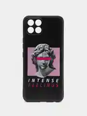 Золотой силиконовый чехол для Infinix Smart 6 HD, с принтом, с рисунком (Инфиникс Смарт 6 ХД)