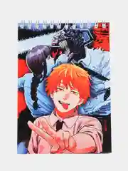 Бордовый блокнот по аниме "Человек-бензопила" (Chainsaw Man)