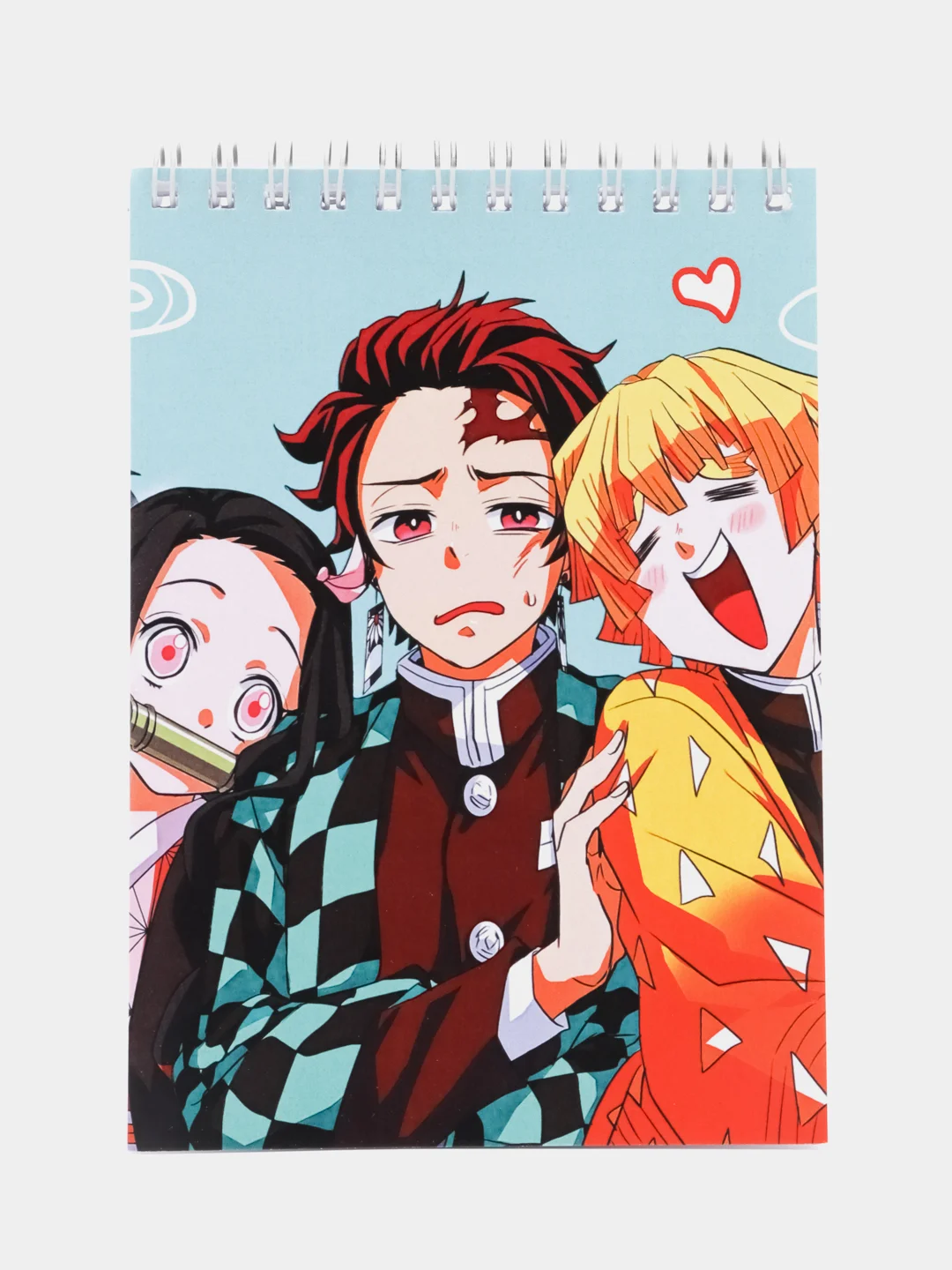 Бронзовый блокнот аниме Клинок рассекающий демонов Demon Slayer