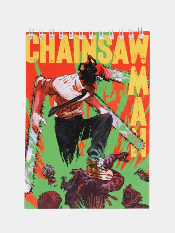 Блокнот по аниме "Человек-бензопила" (Chainsaw Man)