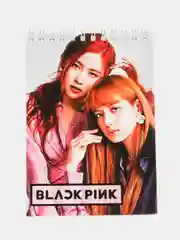 Лайм блокнот K-Pop Black Pink