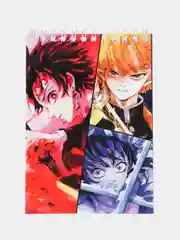 Лайм блокнот аниме Клинок рассекающий демонов Demon Slayer