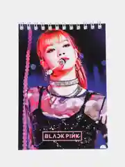 Золотой блокнот K-Pop Black Pink