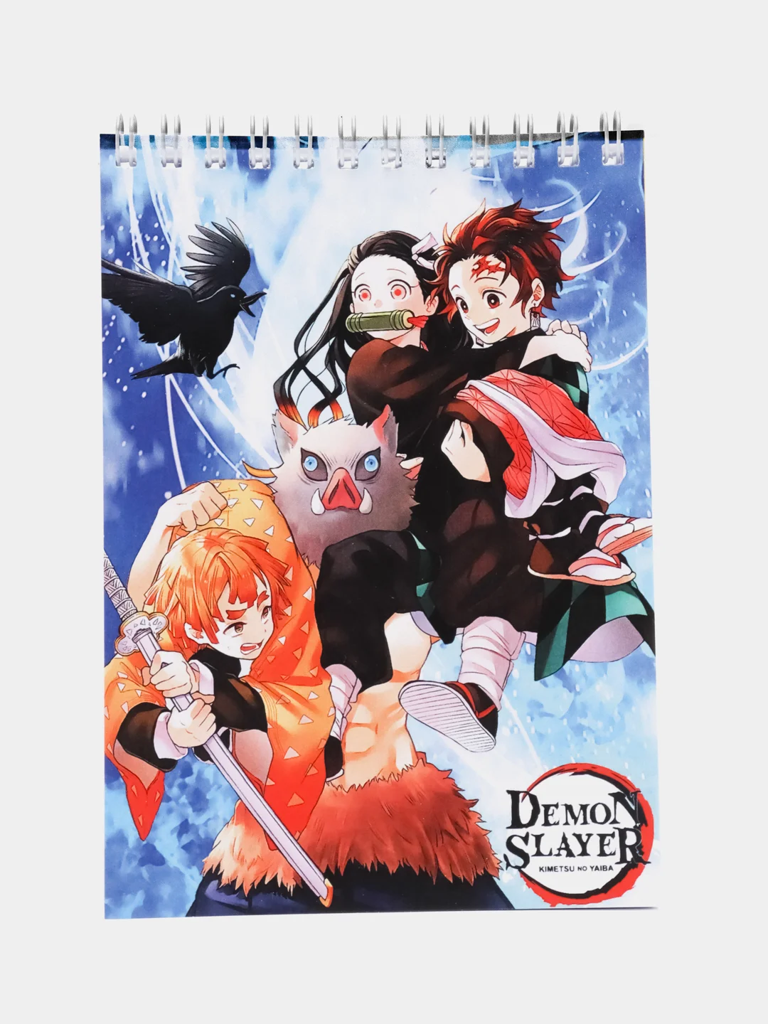 Зеленый блокнот аниме Клинок рассекающий демонов Demon Slayer