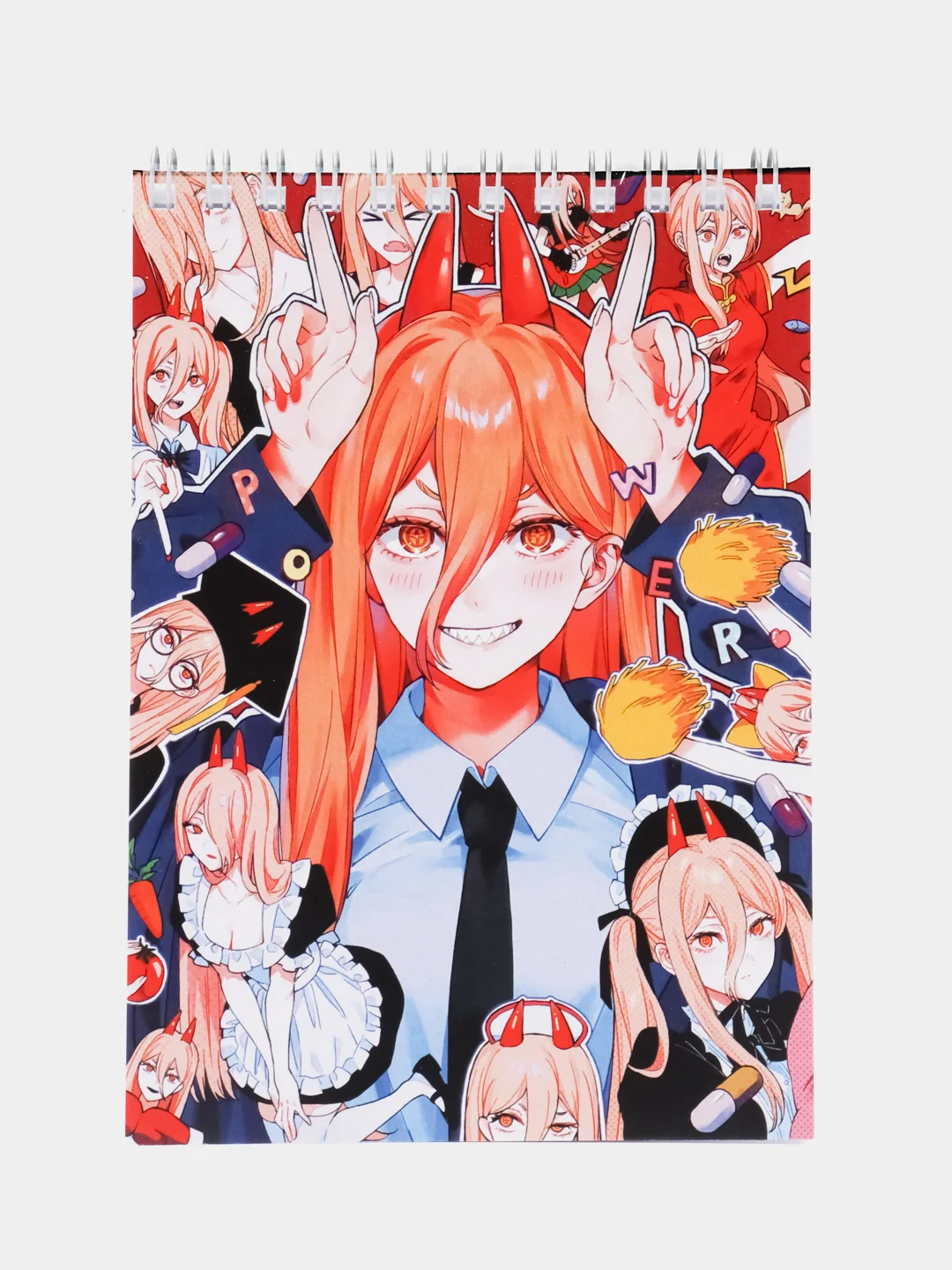 Красный блокнот по аниме "Человек-бензопила" (Chainsaw Man)