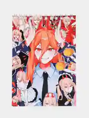 Красный блокнот по аниме "Человек-бензопила" (Chainsaw Man)