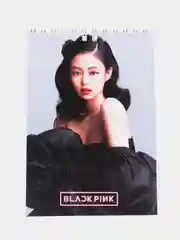 Желтый блокнот K-Pop Black Pink