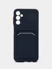 Морской чехол для Samsung Galaxy A14 (Самсунг Галакси А14), с карманом для карт
