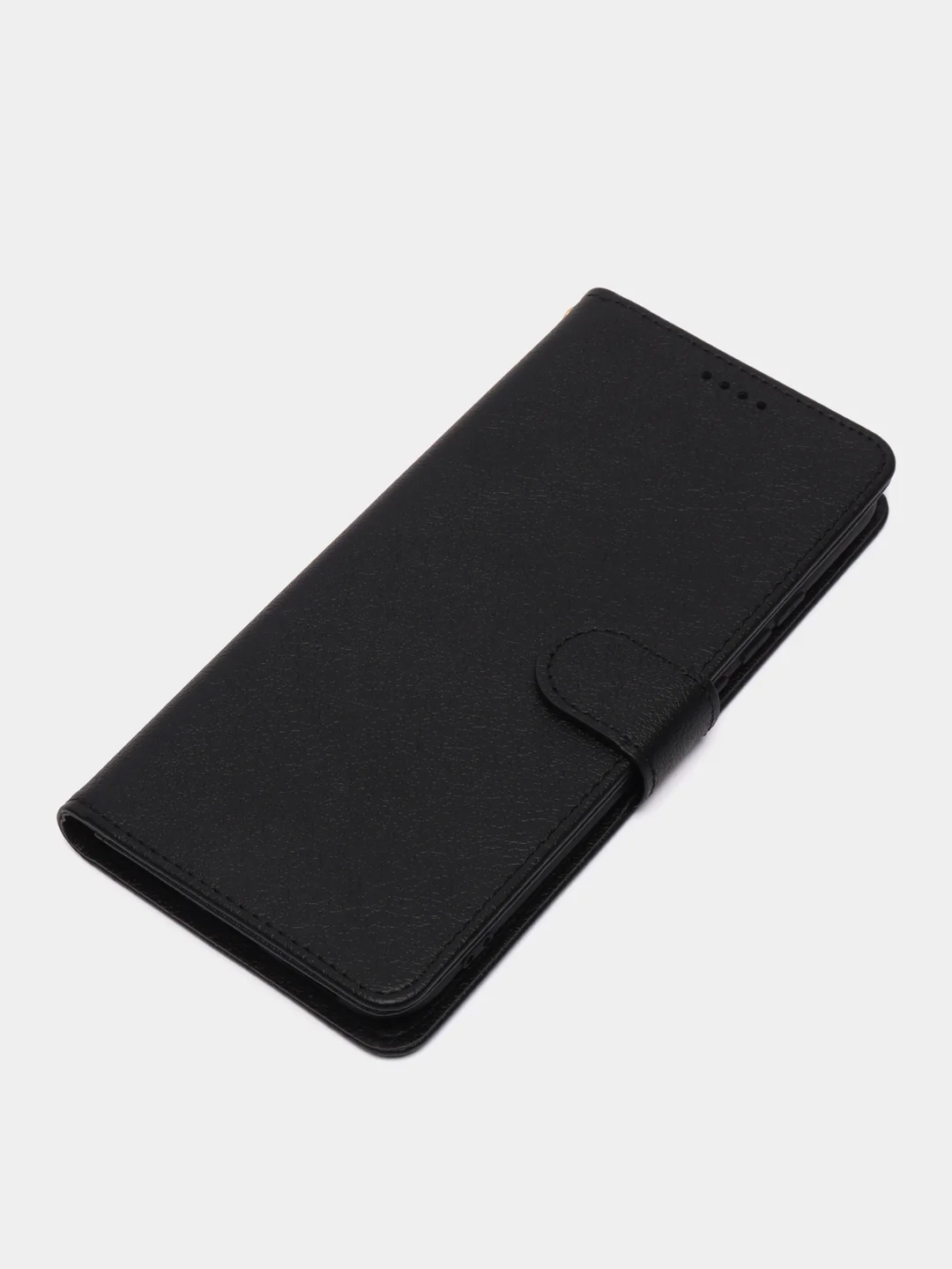Черный кожаный PU чехол книжка Xiaomi Redmi 9A