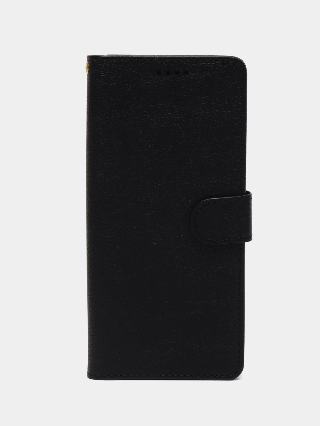 Черный чехол-книжка для Xiaomi Redmi 9C (Редми 9С), кожаный PU