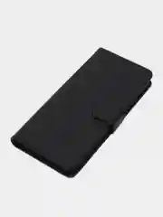Черный чехол-книжка для Xiaomi Redmi 9C (Редми 9С), кожаный PU