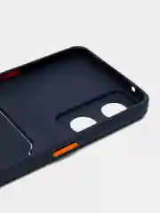 Морской силиконовый чехол для Oppo Reno 8T 4G, Оппо Рено 8Т, с карманом для карт