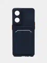 Морской силиконовый чехол для Oppo Reno 8T 4G, Оппо Рено 8Т, с карманом для карт