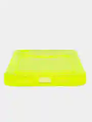Желтый чехол для iPhone 7/8 Plus/XR/11/12/13/Pro/Pro Max, силиконовый, с карманом для карт