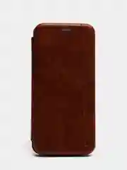 Коричневый чехол-книжка для Samsung A51