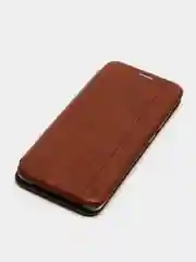 Коричневый чехол-книжка для Samsung A51