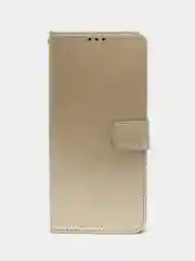 Золотой чехол-книжка с магнитной застежкой для Realme C33 4G (Реалми С33)