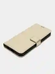 Золотой чехол-книжка с магнитной застежкой для Realme C33 4G (Реалми С33)