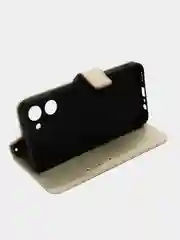 Золотой чехол-книжка с магнитной застежкой для Realme C33 4G (Реалми С33)