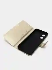 Золотой чехол-книжка с магнитной застежкой для Realme C33 4G (Реалми С33)