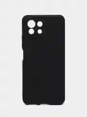 Черный чехол Mi 11 Lite, Xiaomi 11 Lite 5G NE, Сяоми 11 Лайт 5G НЕ, силиконовый цветной матовый