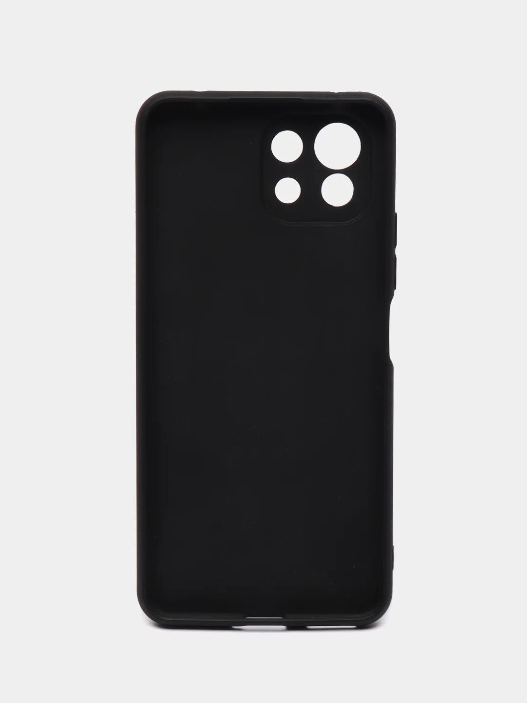 Черный чехол Mi 11 Lite, Xiaomi 11 Lite 5G NE, Сяоми 11 Лайт 5G НЕ, силиконовый цветной матовый