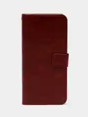 Багровый чехол-книжка с магнитной застежкой для Infinix ZERO 20 (Инфиникс Зеро 20)