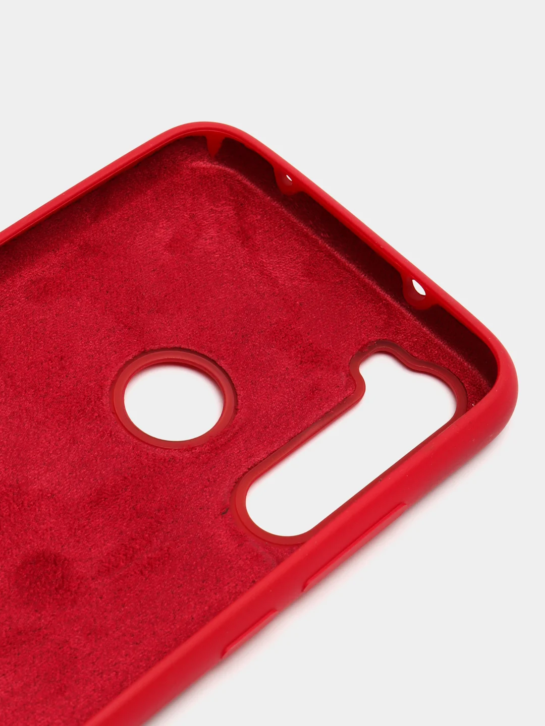 Вишнёвый чехол Silicone Case для Xiaomi Note 8