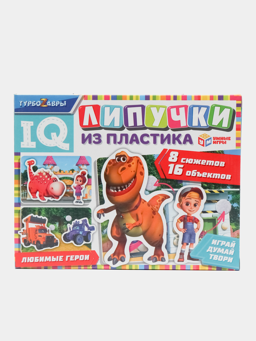 Настольная игра IQ-липучки из пластика 